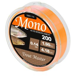 Spro Trout Master Hi-Vis Mono Orange 0,16 mm / 2,8 kg