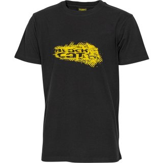 Black Cat T-Shirt schwarz Gr. XL
