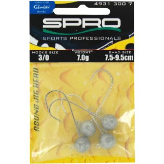 Pesca Mar Tête Plombée SPRO Round Jighead Jig 22 Swatch Chrono - Foto 4