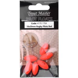 Spro Trout Master Rugby Pilots Red 10 x 20 mm