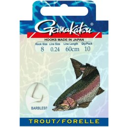 Gamakatsu Trout Barbless 60 cm