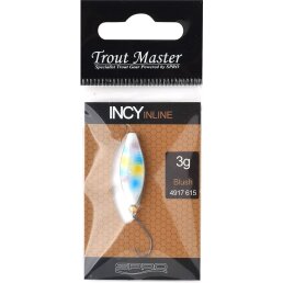 Spro Trout Master Incy Inline Spoon 1,5 g Black / White