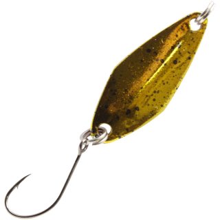 FTM Spoon Limitiert Tremo 2,3g / gold gesprenkelt / orange - schwarz