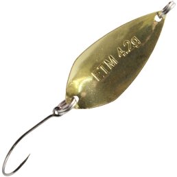 FTM Spoon Limitiert Rock 4,2g / weiß - rot - bunte Punkte / gold