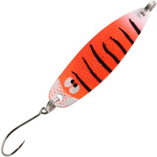 FTM Spoon Limitiert Hammer 3,2g / orange - weiß - gestreift / kupfer