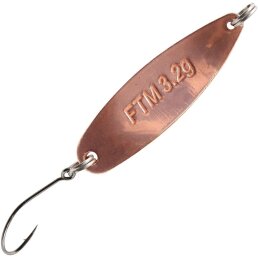 FTM Spoon Limitiert Hammer 3,2g / schwarz - weiß / kupfer