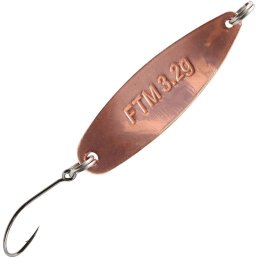 FTM Spoon Limitiert Hammer 3,2g / silber - pink - blaue Punkte / kupfer