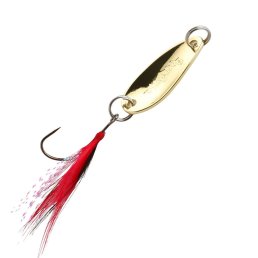Mikado Blinker Mini Spoon mit Quaste 2,5 g / Gold