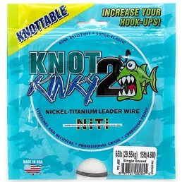 Aquateko Knot 2 Kinky 1x1 Titanium 4,5 m / 8,1 kg