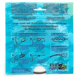 Aquateko Knot 2 Kinky 1x1 Titanium 4,5 m / 8,1 kg
