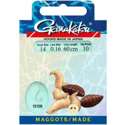 Gamakatsu Maggots LS-1810 Gr. 10