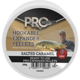 Sonubaits Pro Hookable Expander Pellets Salted Caramel 6 mm