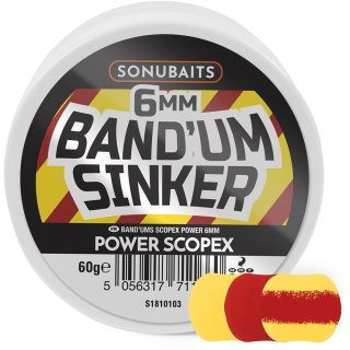 Sonubaits Bandum Sinkers Power Scopex 6 mm