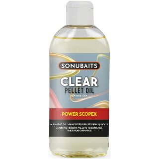 Sonubaits Clear Pellet Oil Power Scopex