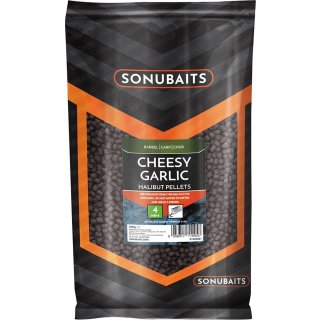 Sonubaits Cheesy Garlic Halibut Pellets 4 mm