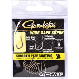 Gamakatsu G-Carp Wide Gape Super Hooks Gr. 8