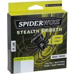 Spiderwire Stealth Smooth 8 Hi-Vis Yellow 150m 0,19 mm / 18,0 kg