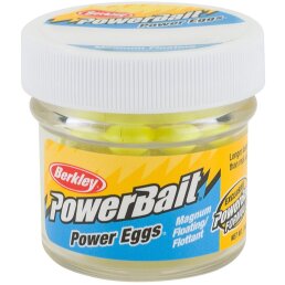 Berkley Powerbait Power Clear Eggs Floating Clear Silver-Fl. Yellow