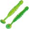 Berkley Powerbait Power Leech 60 mm Spring Green / Sunshine Yellow