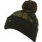 Avid Carp Black and Camo Bobble Hat