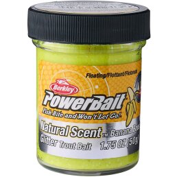 Berkley Powerbait Trout Dough Fruits Banana Sunshine Yellow