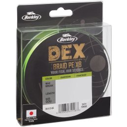 Berkley Dex Braid x8 Chartreuse 0,12 mm / 9,0 kg