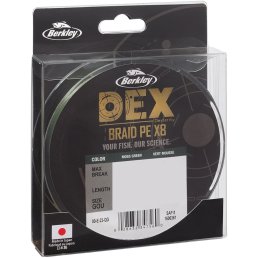 Berkley Dex Braid x8 Moss Green 0,08 mm / 6,8 kg