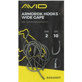 Avid Carp Armorok Hooks Wide Gape Gr. 8