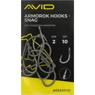 Avid Carp Armorok Hooks Snag Gr. 2
