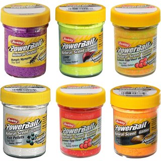 Berkley Powerbait Natural Glitter Trout Dough