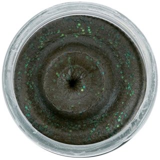 Berkley Powerbait Natural Glitter Trout Dough Garlic Black Glitter