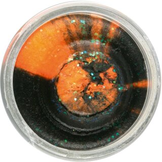 Berkley Powerbait Glitter Trout Dough Black Orange