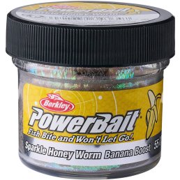 Berkley Powerbait Power Honey Worm Banana Boost Natural / Scales