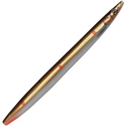 Savage Gear 3D Line Thru Sandeel 11 cm Brown Copper Red Dots