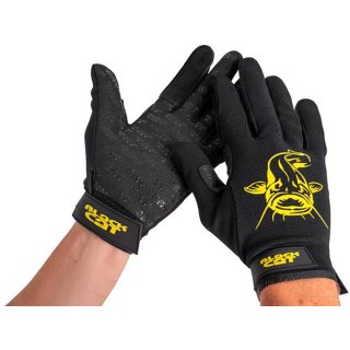 Black Cat Cat Gripper Gloves