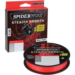 Spiderwire Stealth Smooth 8 Code Red 150m 0,09 mm / 7,5 kg