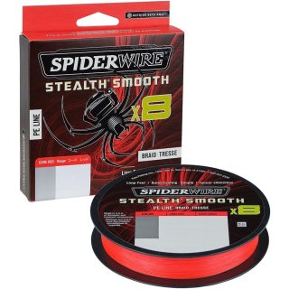 Spiderwire Stealth Smooth 8 Code Red 150m 0,11 mm / 10,3 kg