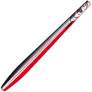Savage Gear Line Thru Sandeel Nail 12 cm Black Red