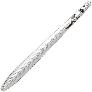 Savage Gear Line Thru Sandeel Nail 12 cm Silver Plating