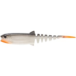 Savage Gear Cannibal Minnow V-Tail 10 cm White Black