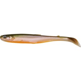 Savage Gear Slender Scoop Shad 9 cm Olive Pearl