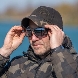 Avid Carp Seethru Optiwrap Polarised Sunglasses Grey Lens
