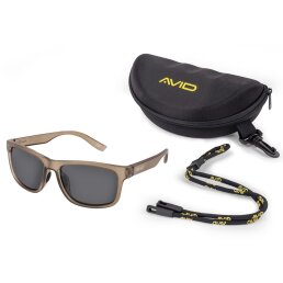 Avid Carp Seethru Prism Polarised Sunglasses Grey Lens