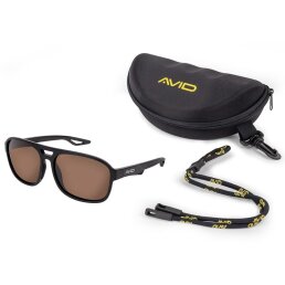 Avid Carp Seethru AV Classic Polarised Sunglasses Brwon Lens