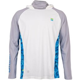 Preston Performance Hooded Sun Shirt UPF-40 L