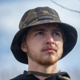 Avid Carp Distortion Camo Bucket Hat