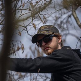 Avid Carp Distortion Camo Cap