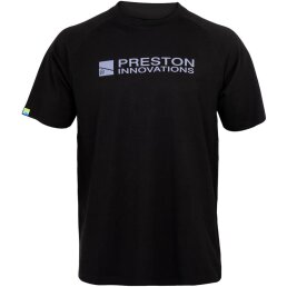 Preston Lightweight Black Raglan T-Shirt L