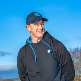 Preston Black Blue HD Cap