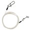 Vorfach Fluorocarbon Karabiner - Knotenlosverbinder 20 kg / 0,50 mm
